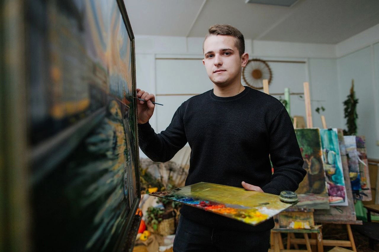 Открытие выставки художника Алексея Пужалова