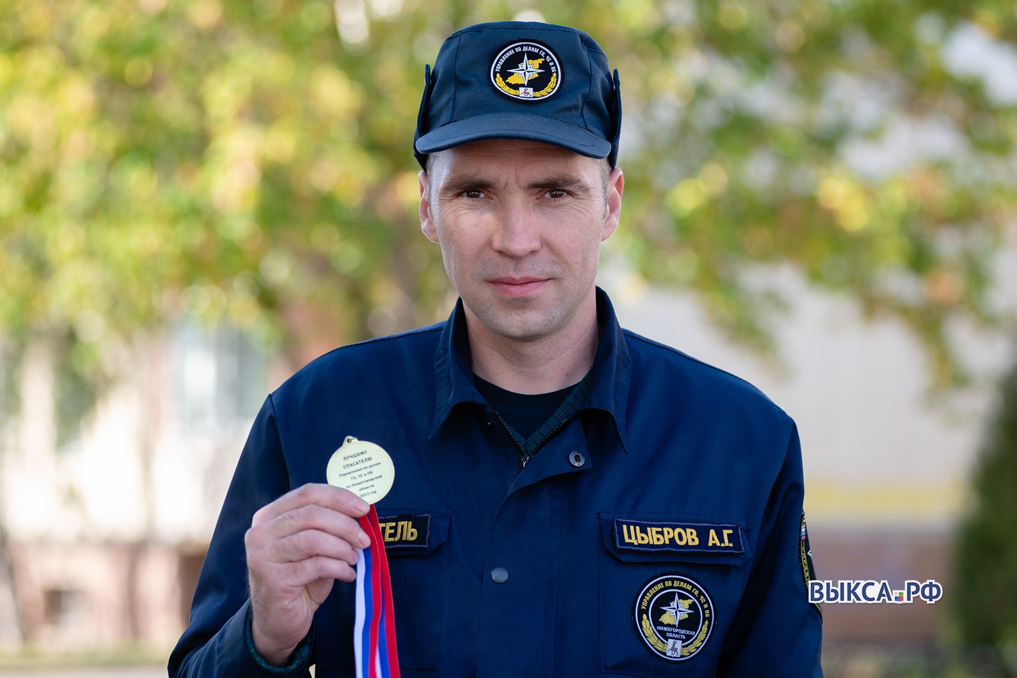 Спасатель Алексей Цыбров завоевал серебро на областных соревнованиях
