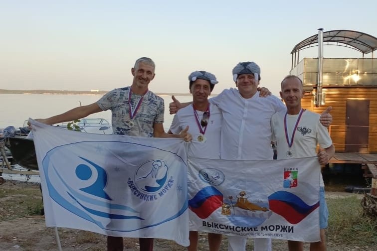 Чемпионат в Чебоксарах принёс четыре медали «Выксунским моржам»