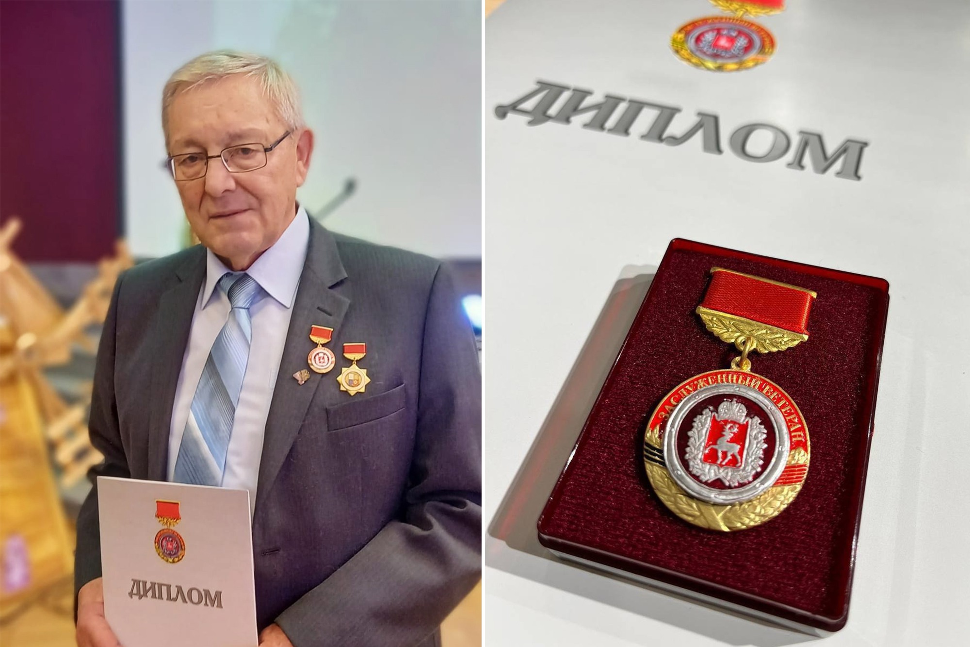 Валерию Краснову присвоили звание заслуженного ветерана Нижегородской области