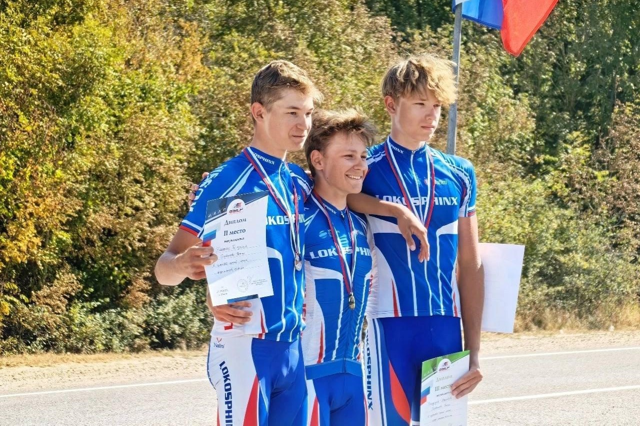 Кирилл Блохин стал серебряным призёром первенства России по велоспорту