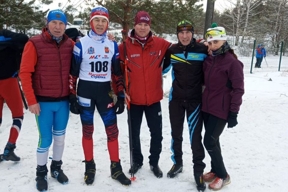 Ветераны лыжного спорта остановились в шаге от пьедестала в Дзержинске