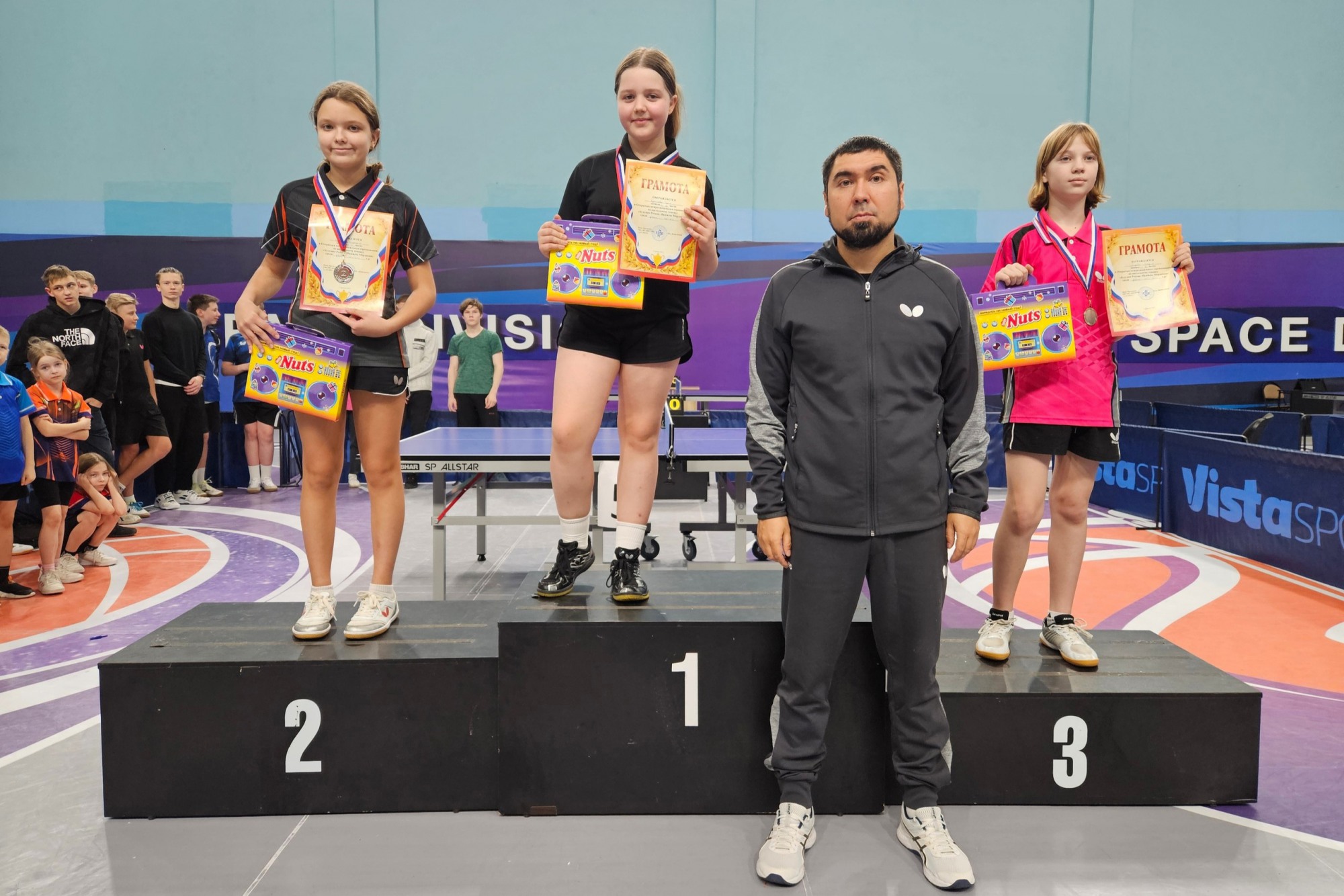 Мария Сибирова завоевала бронзу на межрегиональном турнире по настольному теннису