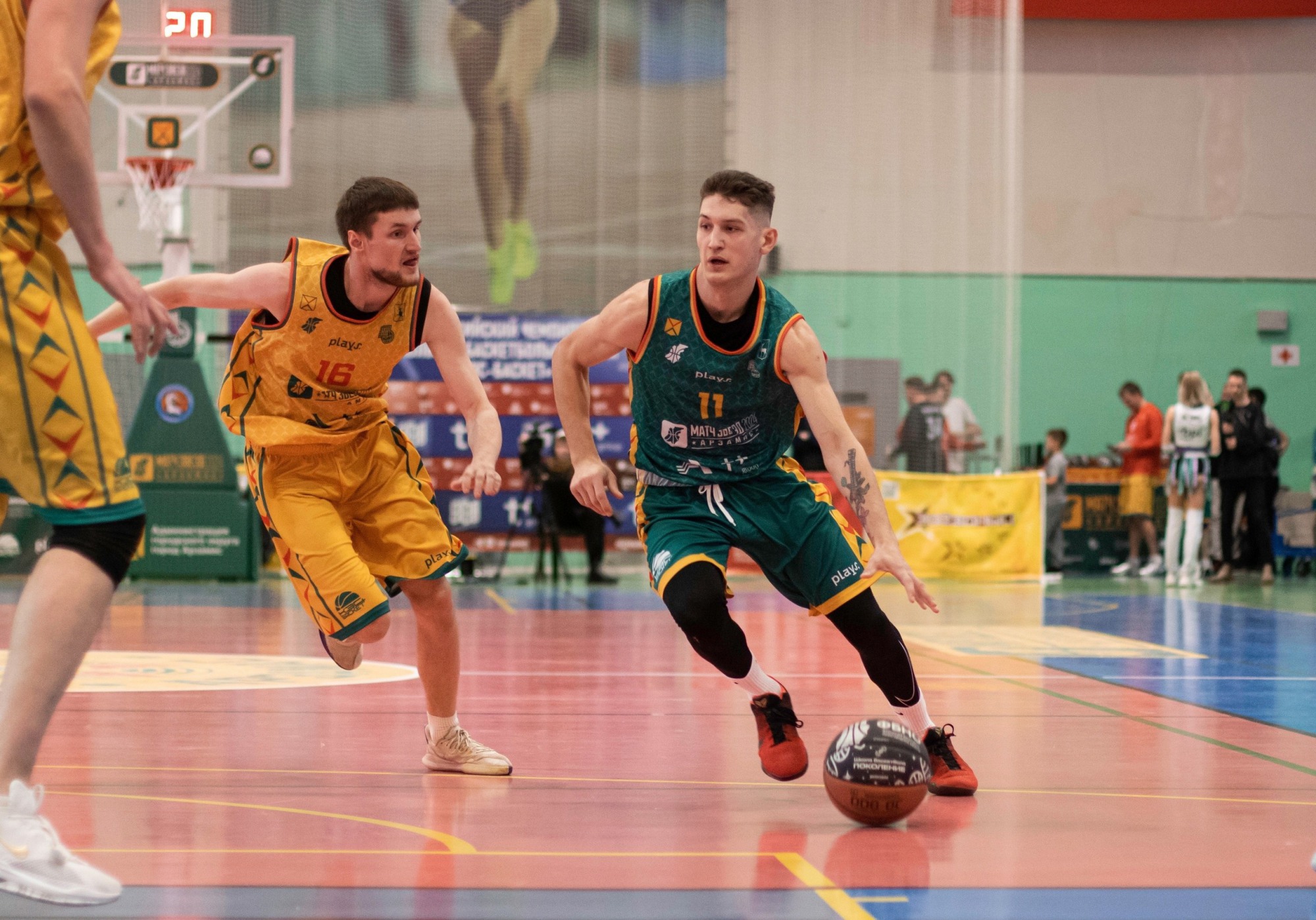 Даниил Степанюга сыграл в «Матче звёзд» баскетбольного чемпионата области