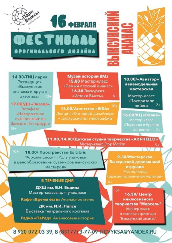 Фестиваль оригинального дизайна «Выксунский ананаc»