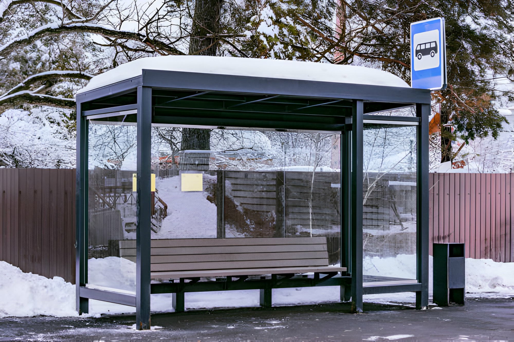 Шесть новых автобусных павильонов установят в Выксе