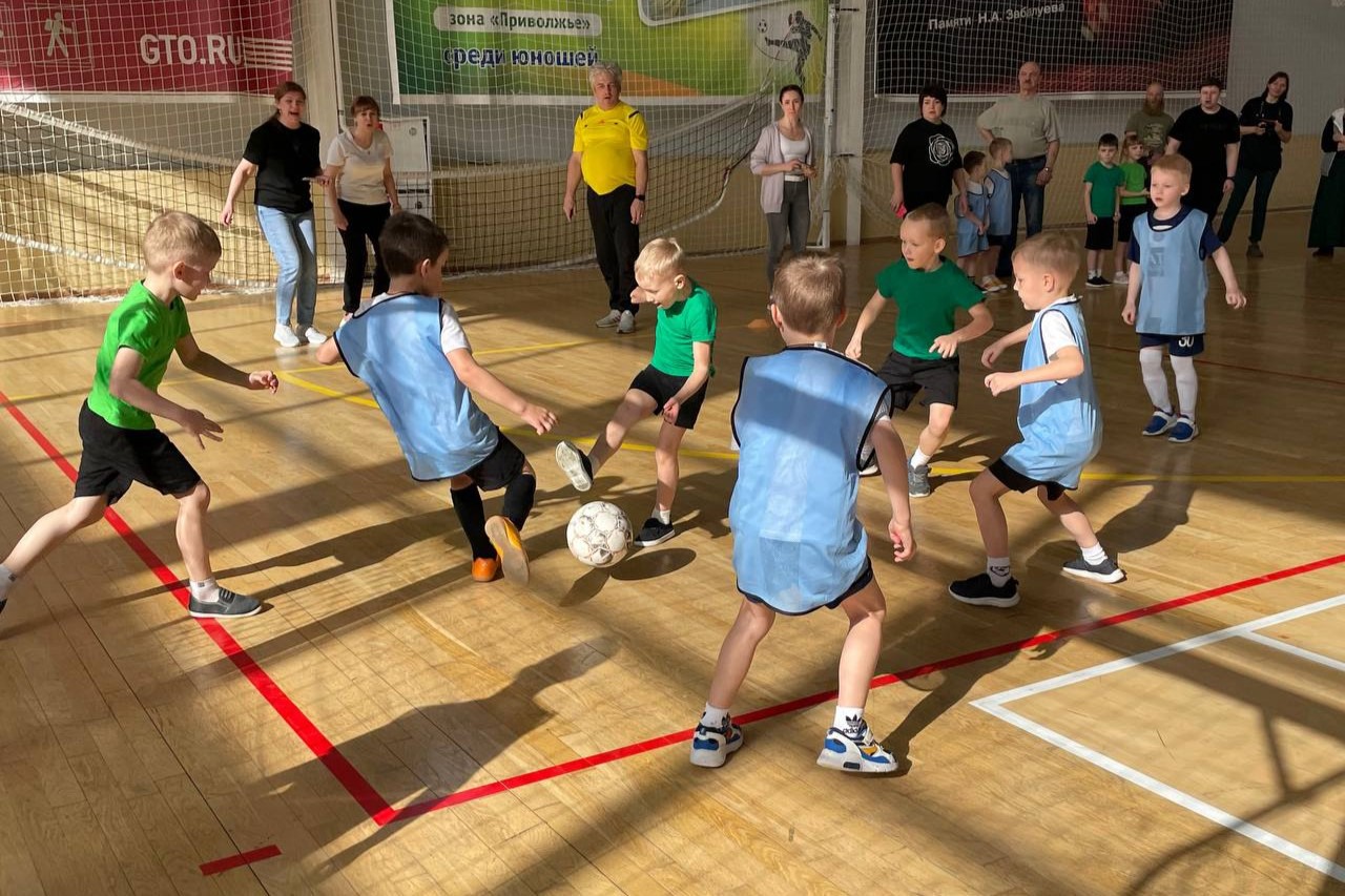 Детсад «Алёнушка» выиграл спартакиаду по мини-футболу