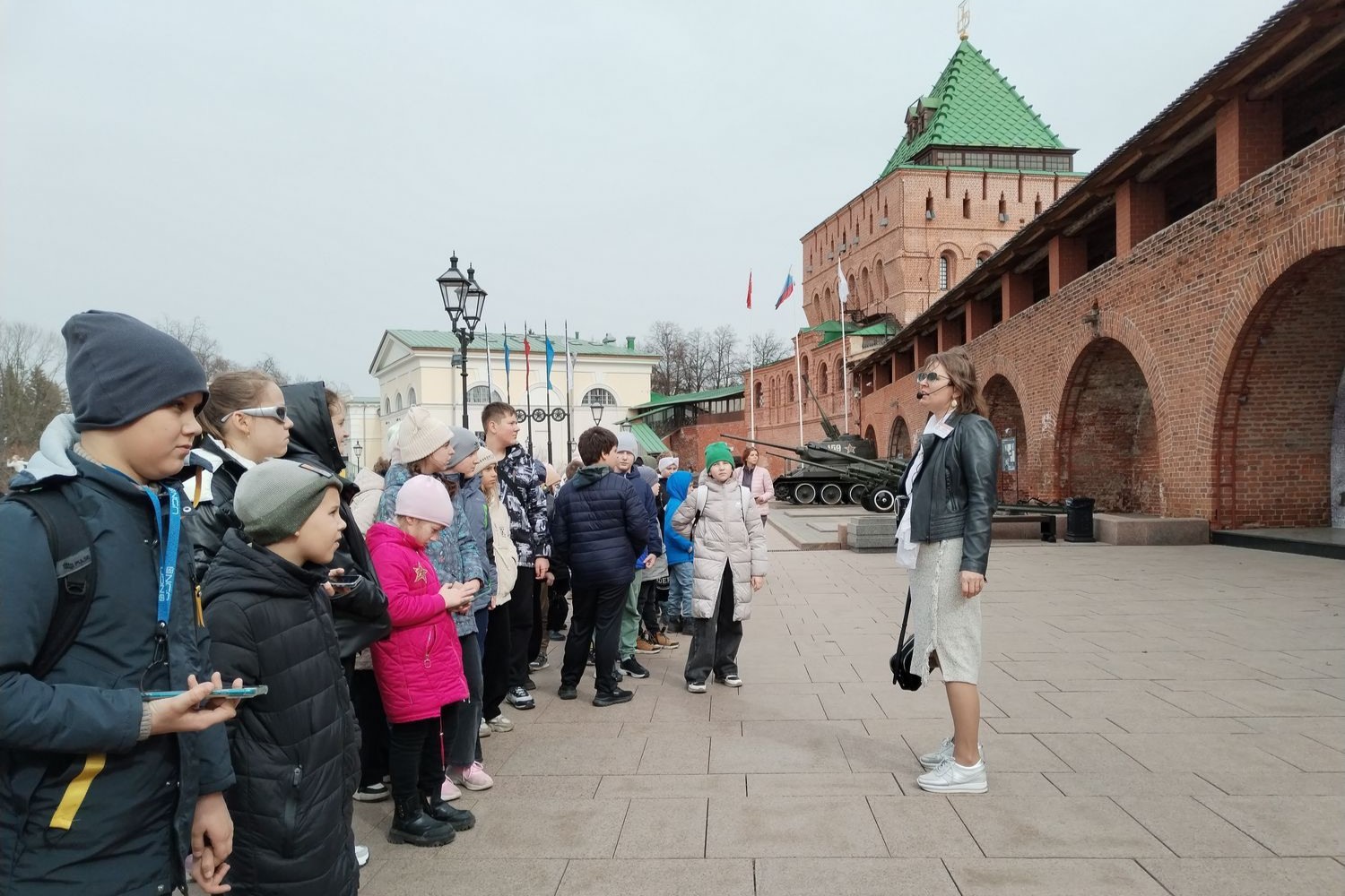Белгородские школьники побывали с экскурсией в Нижнем Новгороде
